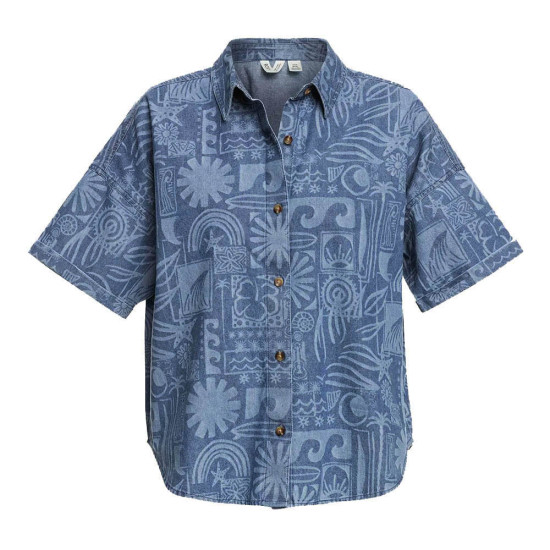 Roxy Γυναικείο πουκάμισο Beach Nostalgia Denim Shirt